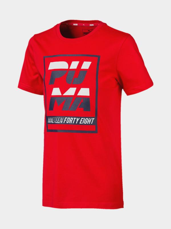 Tričko Puma Alpha Graphic Tee Červená