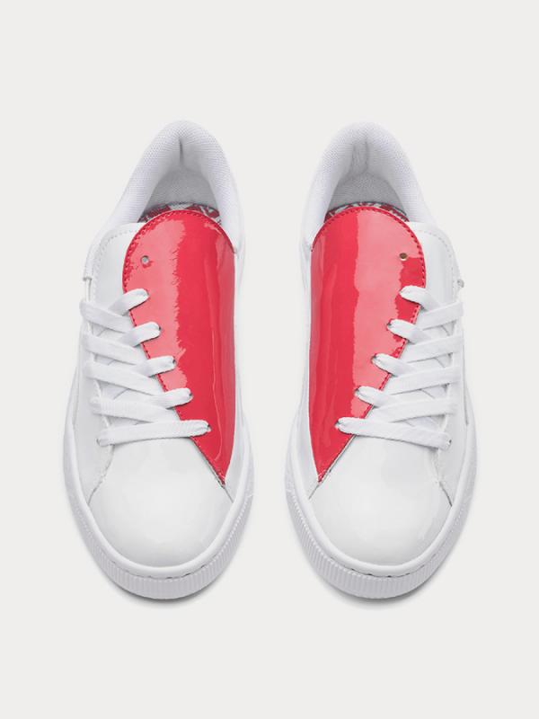 Boty Puma Basket Crush Wn S Bílá