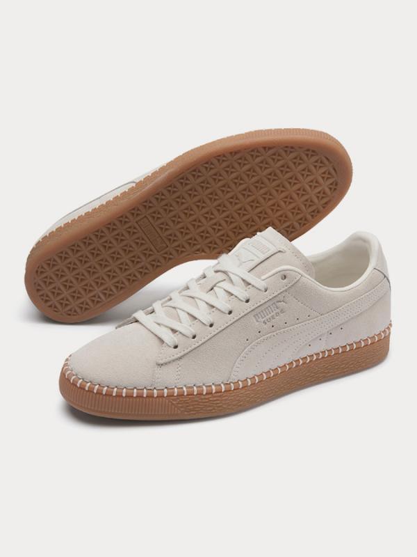 Boty Puma Suede Classic Blanket Stitch Šedá