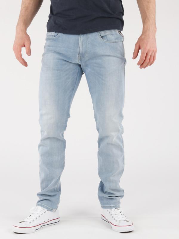 Džíny Replay M914 Pantalone Modrá