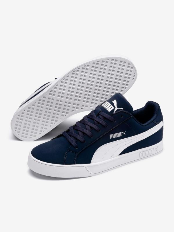 Boty Puma Smash Vulc Modrá