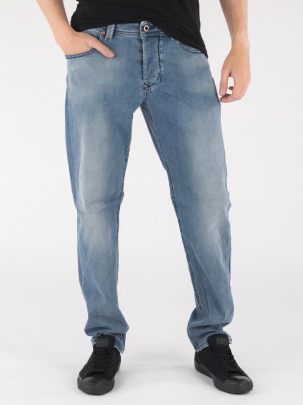 Džíny Diesel Larkee-Beex L.32 Pantaloni Modrá