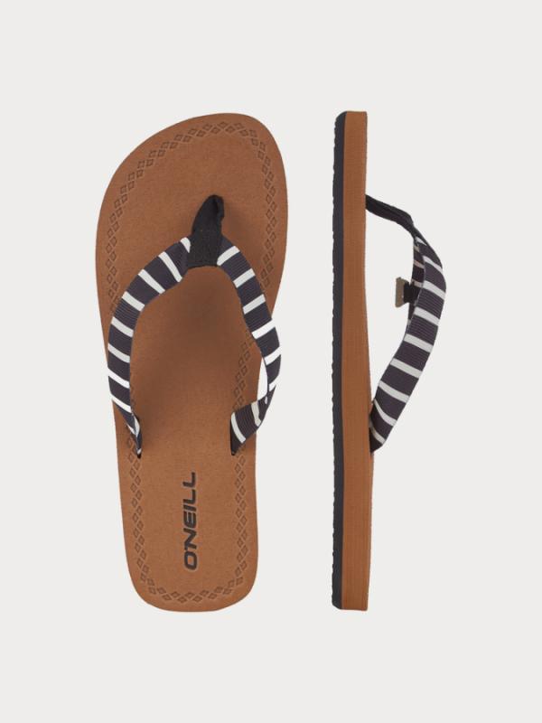 Žabky O´Neill Fw Woven Strap Sandals Hnědá