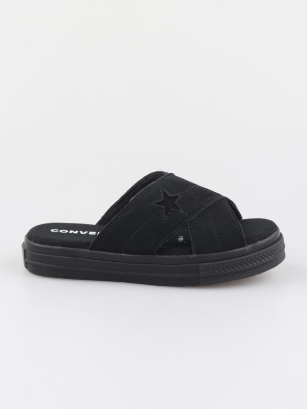 Pantofle Converse One Star Sandal Černá
