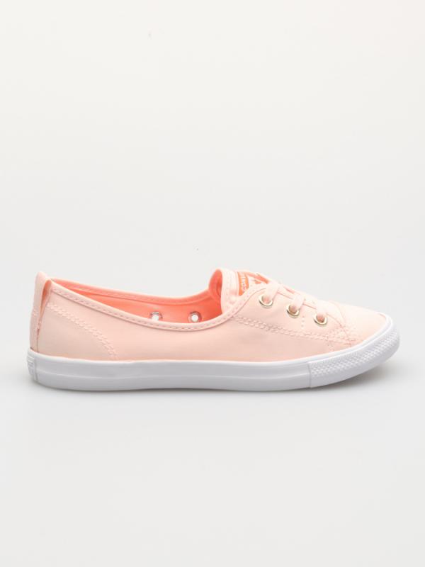 Boty Converse Chuck Taylor As Ballet Lace Růžová