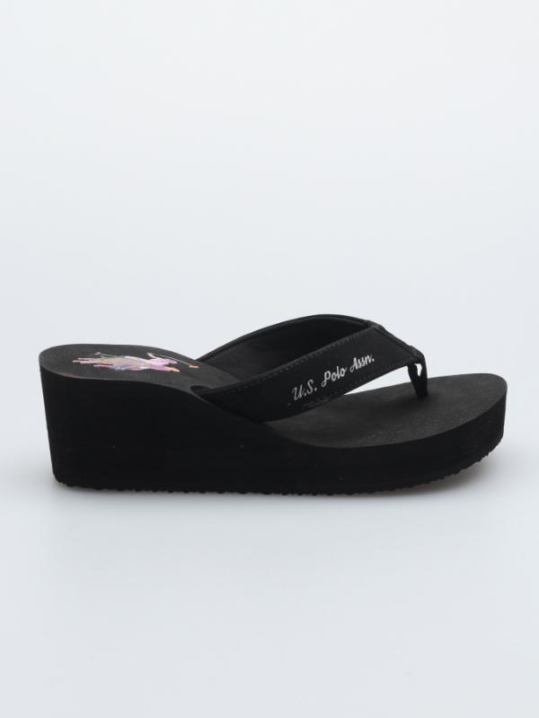 Tansy1 Žabky U.S. Polo Assn Černá