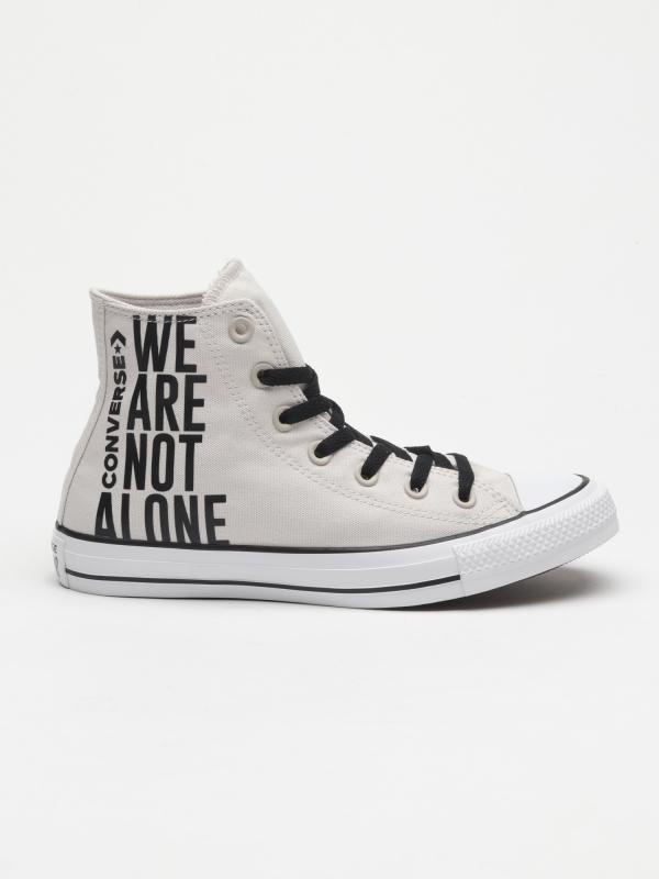 Boty Converse Chuck Taylor All Star We Are Not Alone Bílá