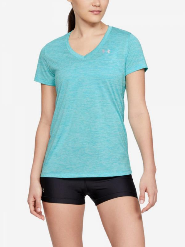 Tričko Under Armour Tech Ssv - Twist-Blu Modrá