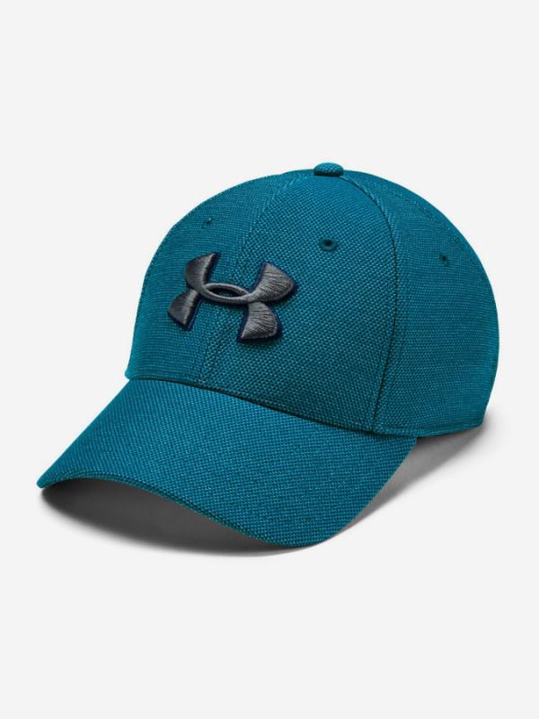 Kšiltovka Under Armour Men\'S Heathered Blitzing 3.0-Grn Modrá