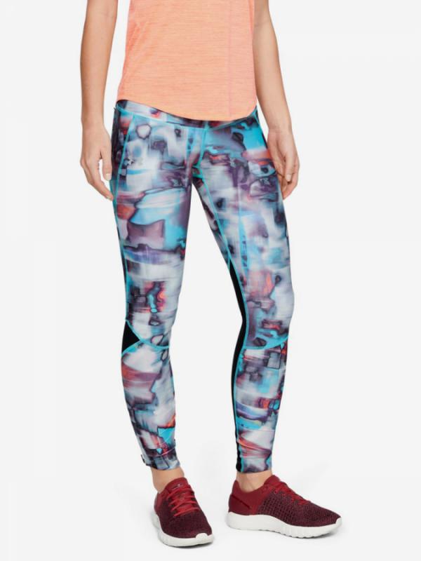 Kompresní legíny Under Armour Fly Fast Printed Tight-Blk Barevná