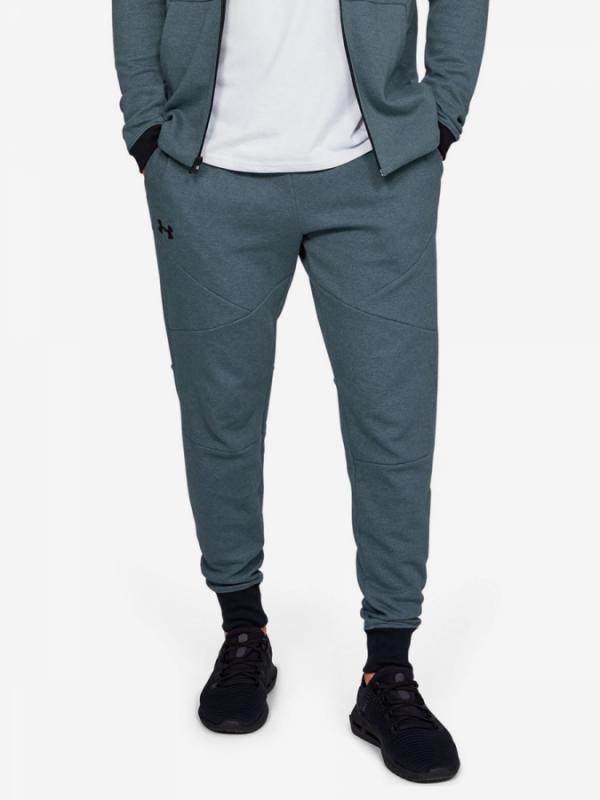 Tepláky Under Armour Unstoppable 2X Knit Jogger-Gry Modrá