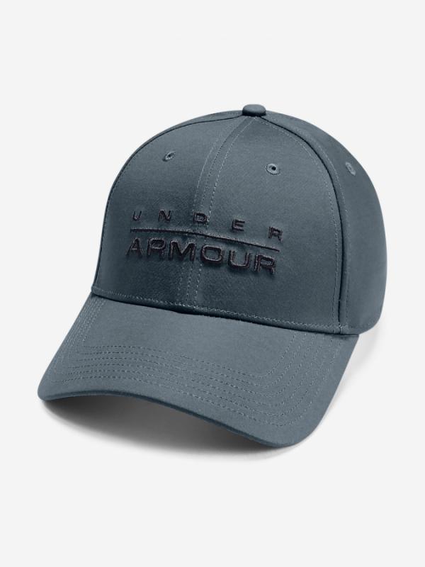 Kšiltovka Under Armour Men\'S Wordmark Str Cap-Gry Šedá