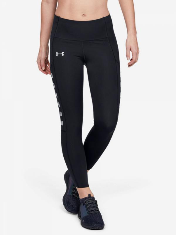 Kompresní legíny Under Armour Qualifier Speedpocket Roadside Runway Černá