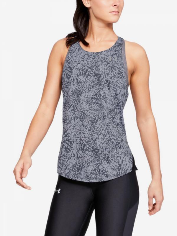 Tílko Under Armour Speed Stride Printed Tank-Gry Šedá