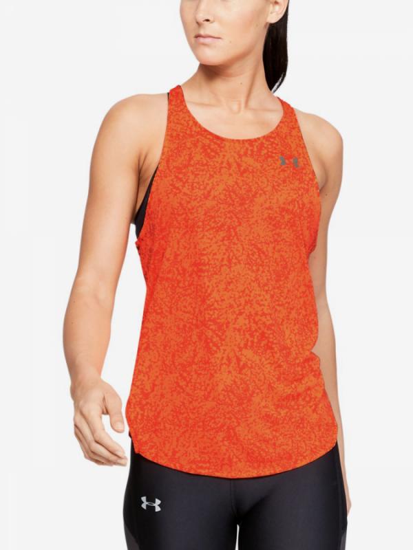 Tílko Under Armour Speed Stride Printed Tank-Red Oranžová