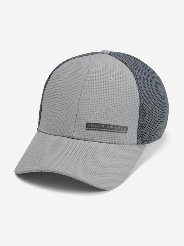 Kšiltovka Under Armour Men\'S Train Spacer Mesh Cap-Gry Šedá