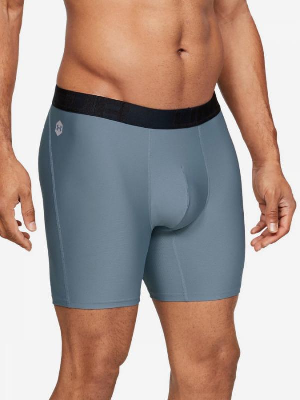 Boxerky Under Armour Athlete Recovery Travel Boxerjock-Gry Šedá