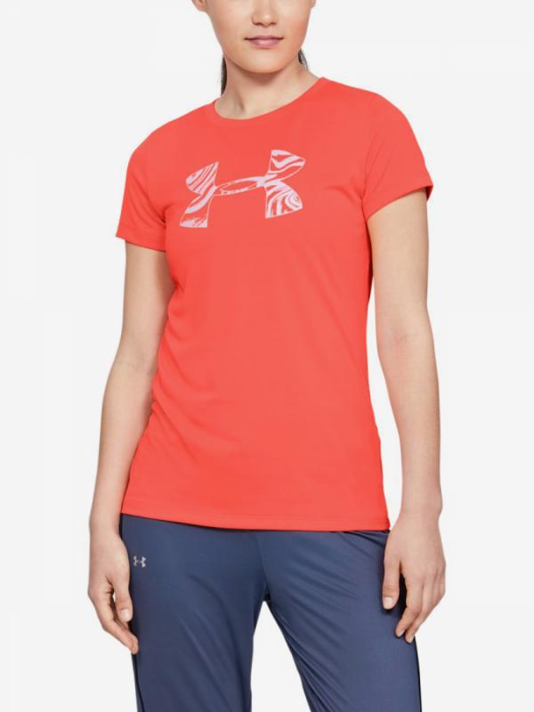 Tričko Under Armour Tech Ssc Graphic -Org Oranžová