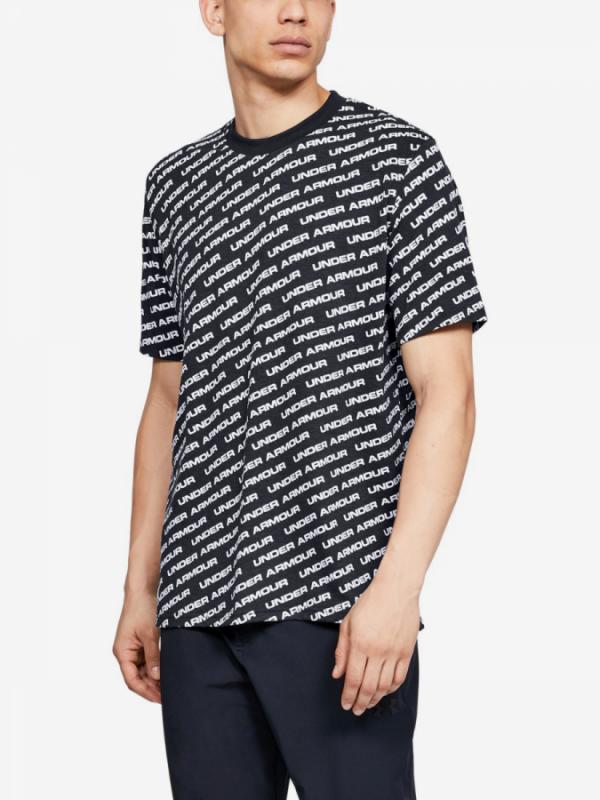 Tričko Under Armour Unstoppable Wordmark Tee-Blk Barevná