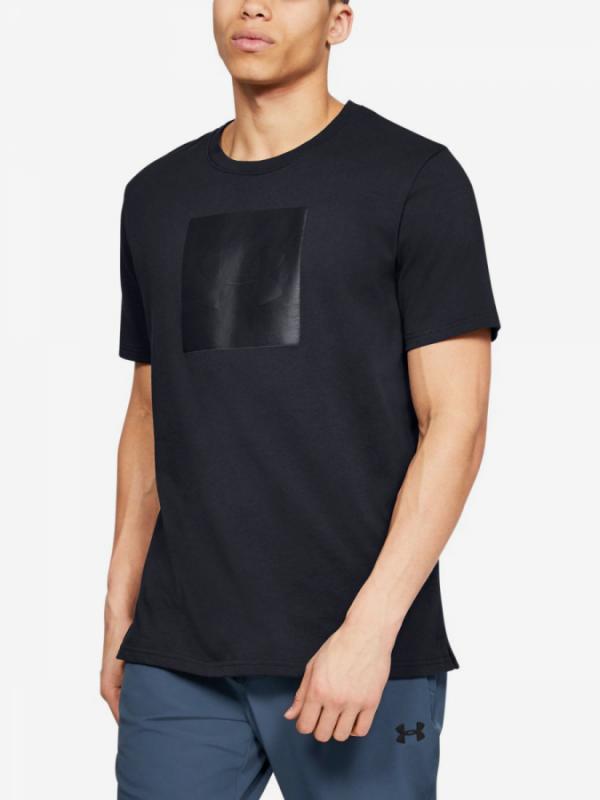 Tričko Under Armour Unstoppable Knit Tee-Blk Černá