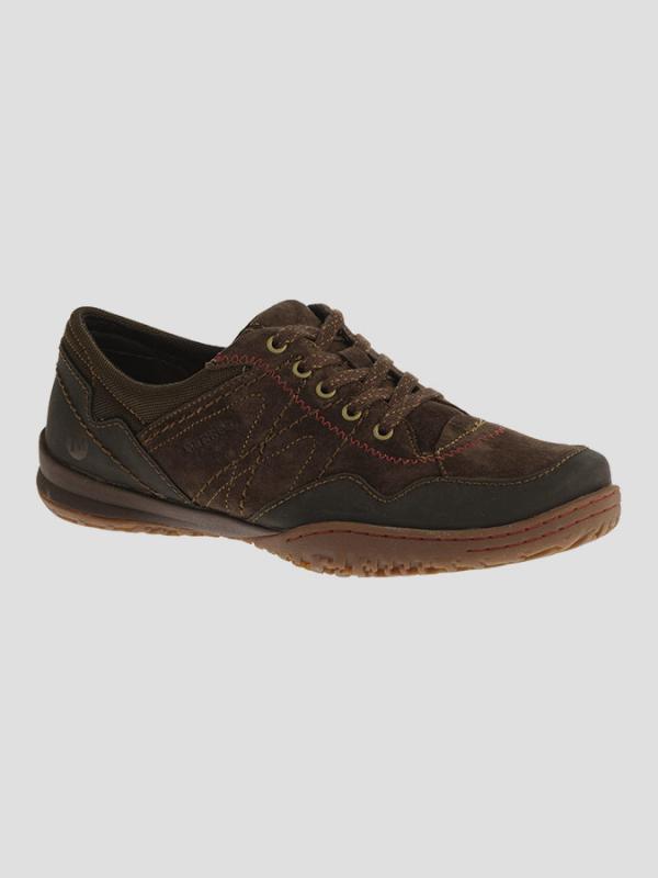 Boty Merrell ALBANY LACE Hnědá