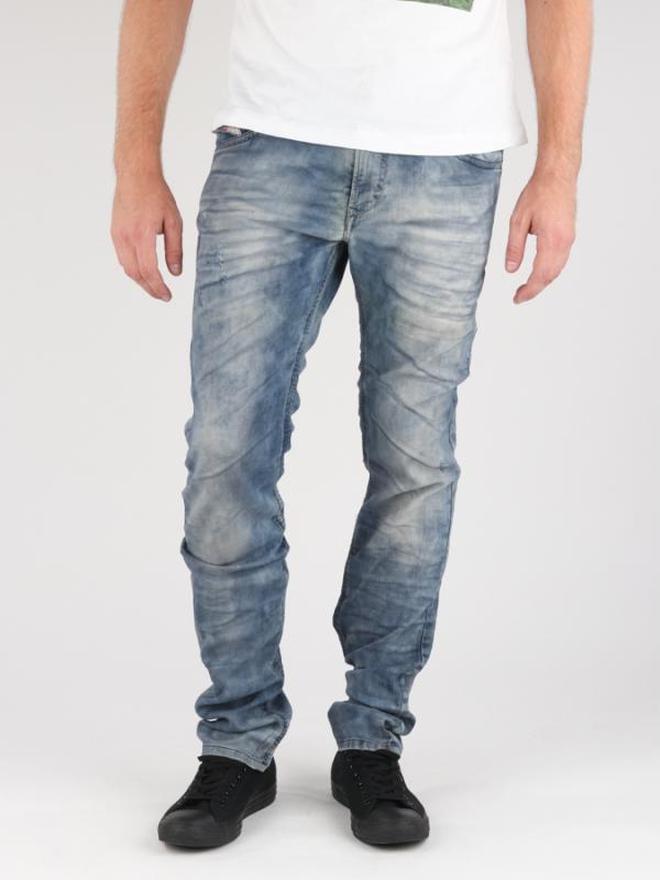 Jogg Jeans Diesel Thavar-Ne Sweat Jeans Modrá