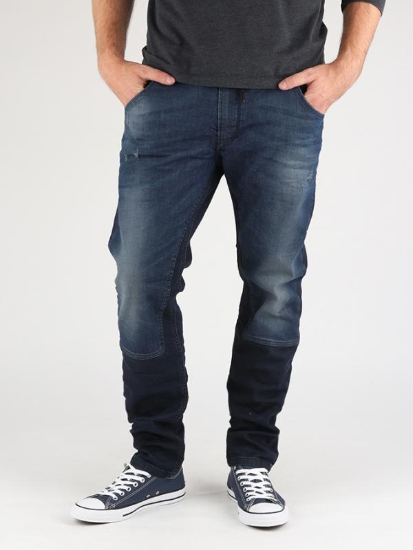 Jogg Jeans Diesel Krooley Cbd-Ne Sweat Jeans Modrá