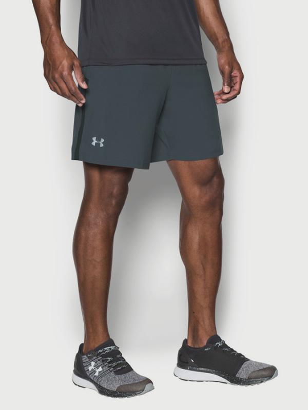 Kraťasy Under Armour Launch Sw 7\'\' Short Šedá