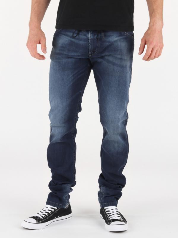Jogg Jeans Diesel Krooley Long-Ne Sweat Jeans Modrá