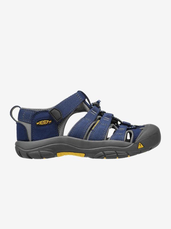 Sandály Keen Newport H2 Jr Blue Depths/Gargoyle Modrá
