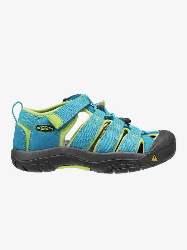 Sandály Keen Newport H2 Jr Hawaiian Blue/Green Glow Modrá