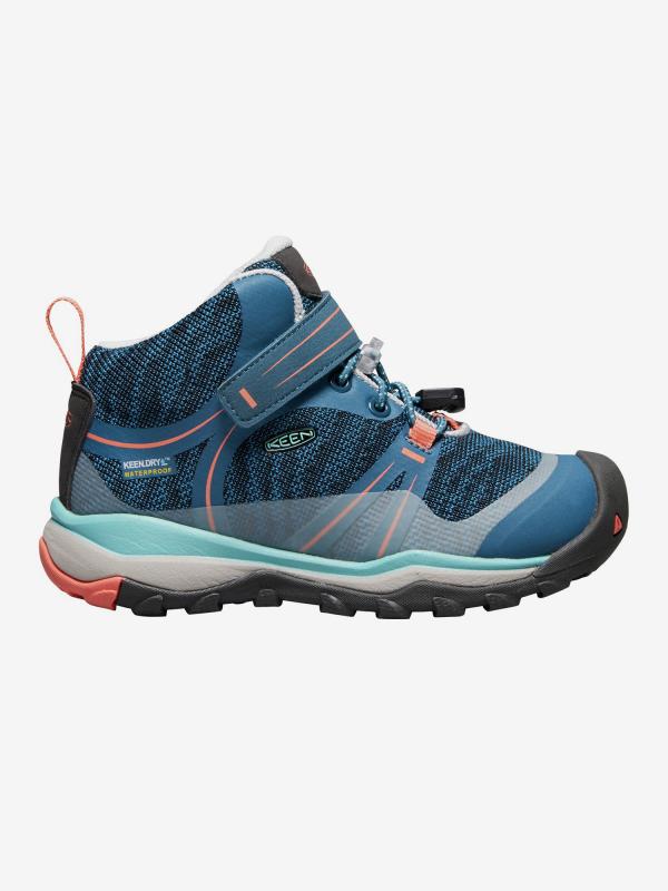 Boty Keen Terradora Mid Wp K Aqua Sea/Coral Modrá