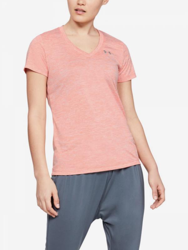 Tričko Under Armour Tech Ssv - Twist-Org Růžová