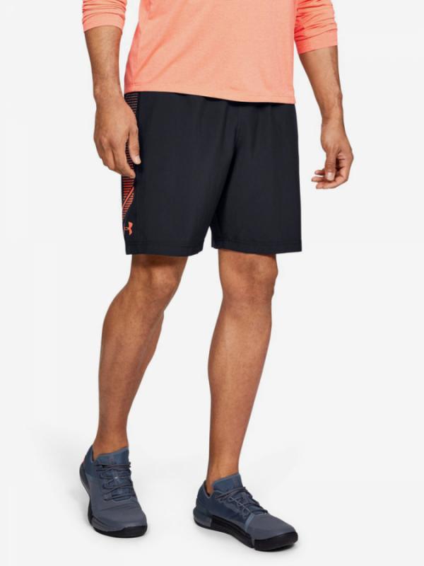 Kraťasy Under Armour Woven Graphic Shorts-Blk Černá