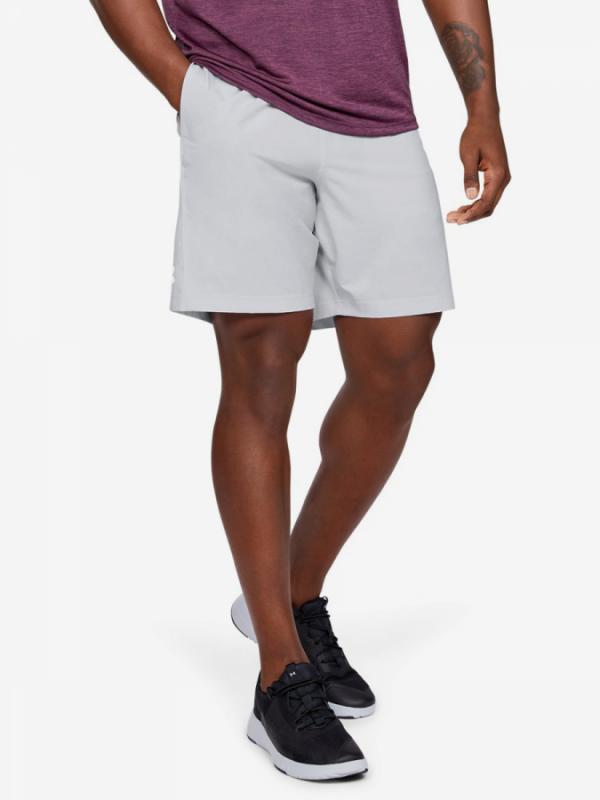Kraťasy Under Armour Woven Graphic Shorts-Gry Bílá