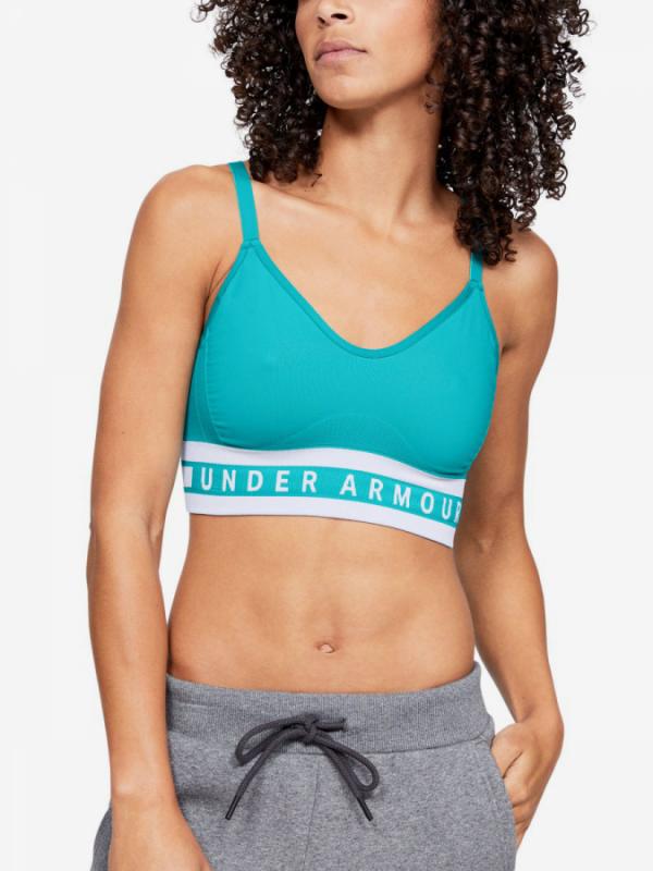 Kompresní podprsenka Under Armour Seamless Longline Bra-Blu Modrá