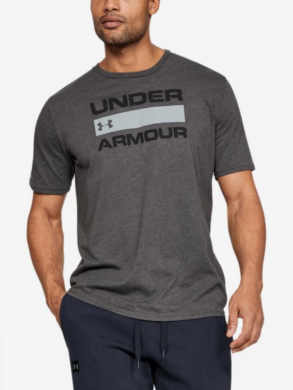 Tričko Under Armour Team Issue Wordmark Ss-Gry Šedá