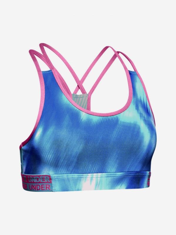 Podprsenka Under Armour Heatgear Novelty Bra-Blu Modrá