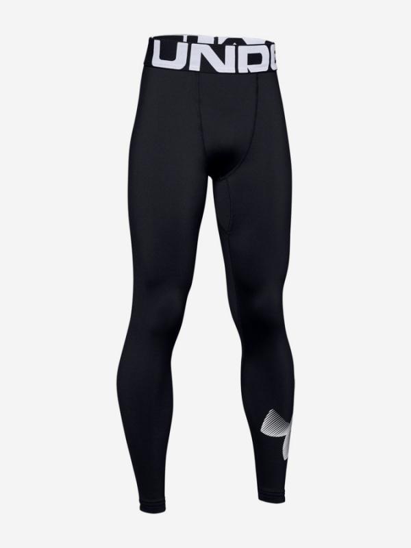 Legíny Under Armour Coldgear Leggings-Blk Černá