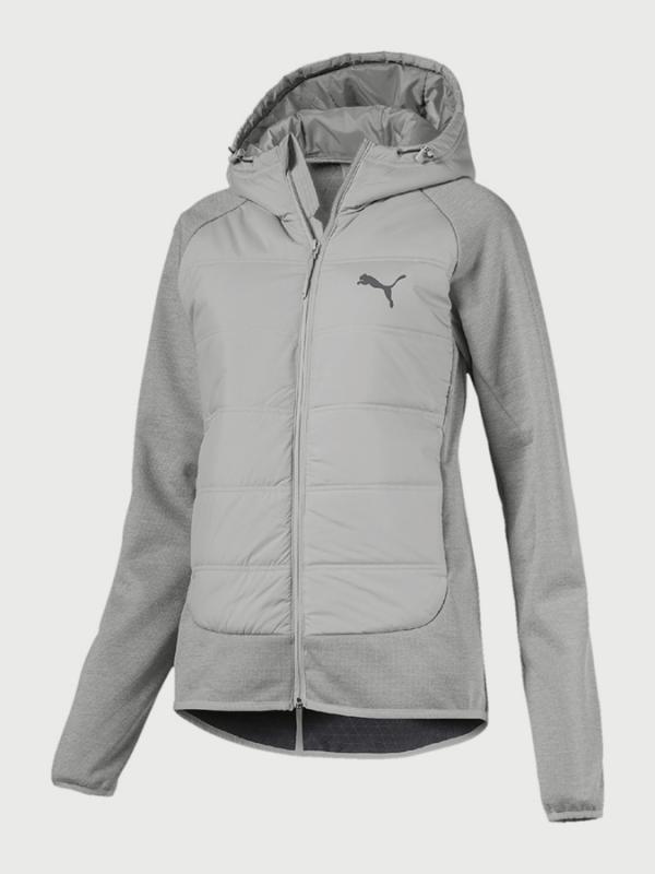 Bunda Puma Hybrid Padded Jkt W Šedá