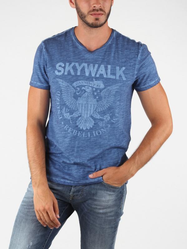 Tričko GAS Joi/S Skywalk Modrá