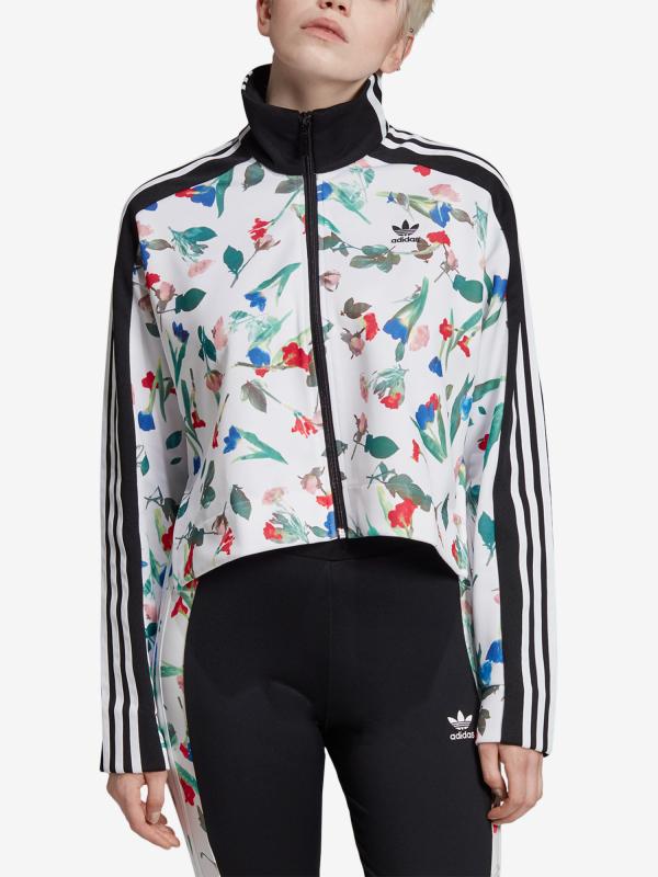 Bunda adidas Originals Aop Tracktop Barevná