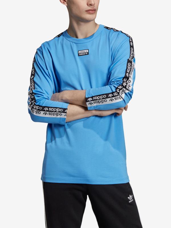 Tričko adidas Originals D-R.Y.V. Ls Modrá