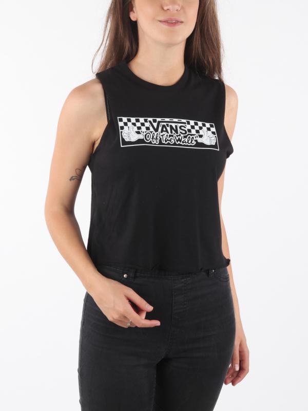 Tílko Vans Wm Bmx Muscle Tank Black Černá