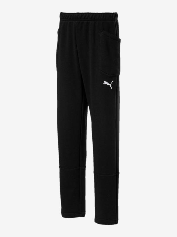Tepláky Puma Liga Casuals Pants Jr Černá