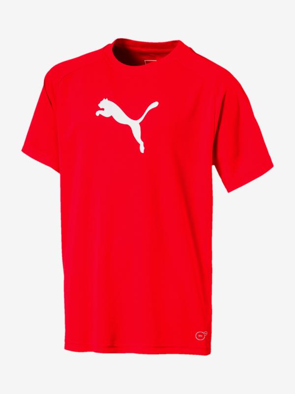 Tričko Puma Liga Sideline Tee Jr Červená