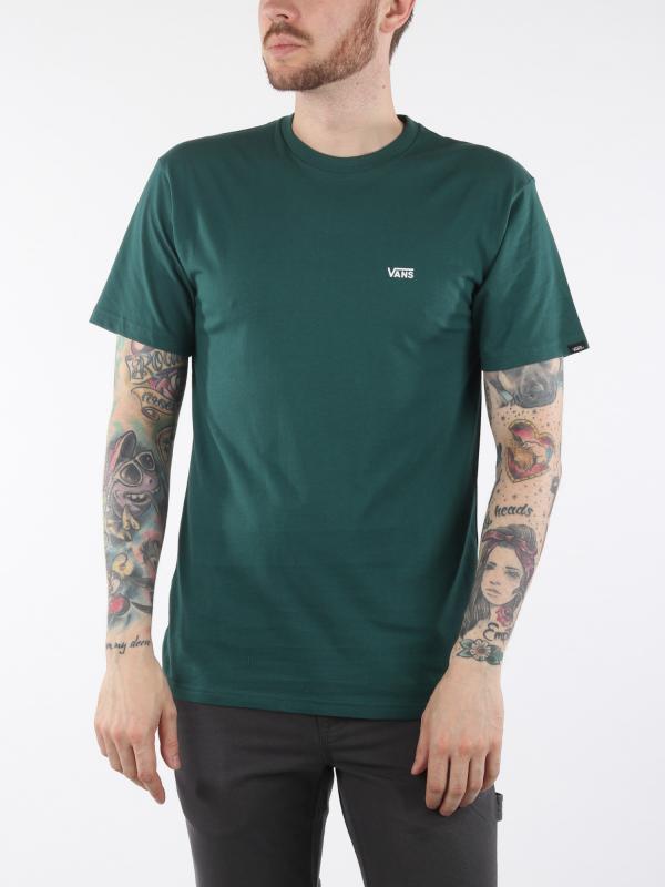 Tričko Vans Mn Left Chest Logo T Trekking Zelená