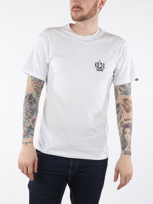 Tričko Vans Mn Green Lighted Ss White Bílá