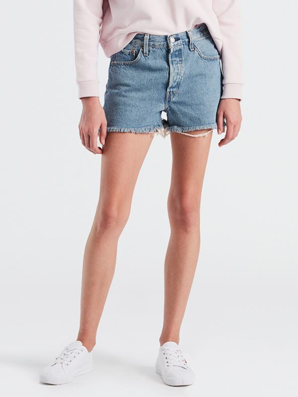 Kraťasy LEVI'S 501 High Rise Short Barevná