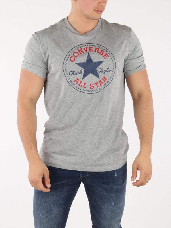 Tričko Converse Chuck Patch Tee Šedá